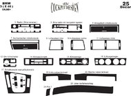 BMW 3 Serie E46 1998–2006 Dashboard sierlijsten Titanium foto 5