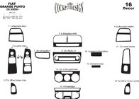 Fiat Punto Grande/EVO 2006–2018 Dashboarddecor Houtlook foto 3