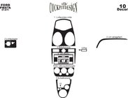 Ford Fiesta 2002–2008 Interieur sierlijsten (2005-2008) Aluminium foto 3