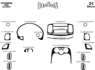 Hyundai Accent 2006–2010 Dashboard sierlijsten foto 4