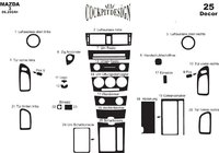 Mazda 3 2003–2009 Dashboard sierlijsten foto 3