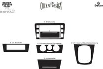 Skoda Superb 2001–2009 Dashboarddecor Meric (variant nr. 1) Aluminium foto 8