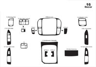 Toyota Land Cruiser 100 1998–2007 Dashboard sierlijsten Aluminium foto 3