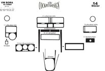 Volkswagen Bora 1998–2004 Auto-interieur tuning Aluminium foto 5