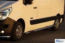 Nissan NV400 2010–2024 Sidebars BB002 (2 stuks, RVS) foto 8