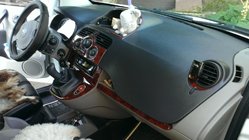 Renault Kangoo 2008–2020 Dashboard sierlijsten Aluminium foto 3