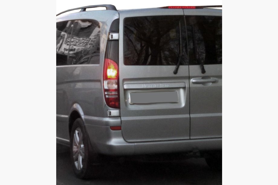 Mercedes Vito W639 2004–2014 Exclusief! Viano achterlichten voor openslaande achterdeuren! Image