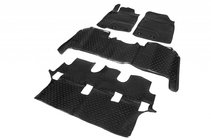 Toyota Land Cruiser 200 2007–2021 Rubberen vloermatten voor het interieur (Novline, 2012-2015) foto 1