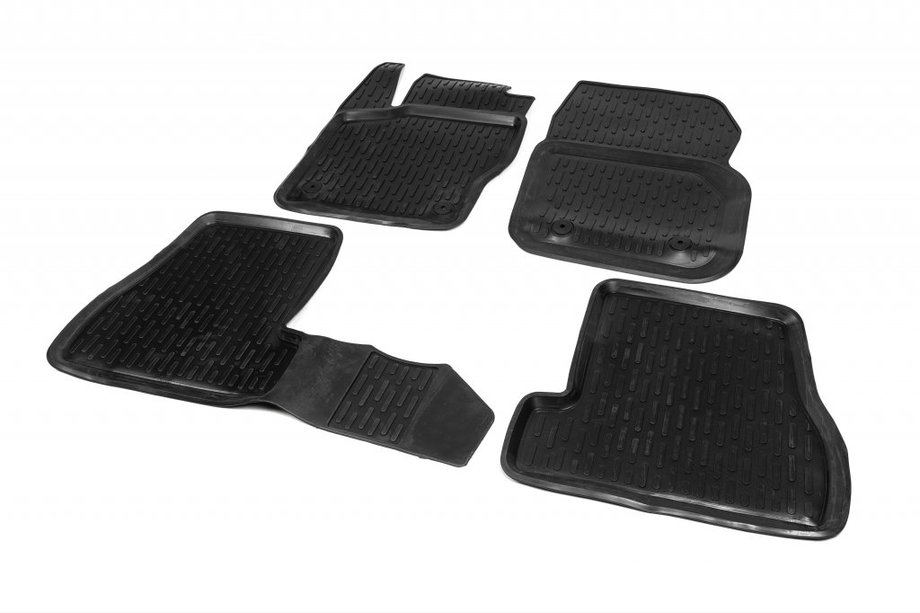 Ford Focus III 2011–2017 Rubberen automatten (4 stuks, Niken 3D) Image