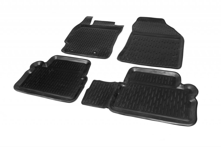Toyota Corolla 2007–2013 Rubberen automatten (4 stuks, Niken 3D) Image