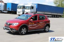Renault Sandero 2013–2022 Sidebars BB001 (2 stuks, RVS) foto 7