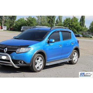 Side steps KB001 (RVS) Dacia Sandero 2013–2020 foto 4