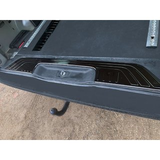 Kofferbakdrempelbeschermer Zwart Chroom (RVS) Mercedes Vito/V-klasse W447 2014– foto 1