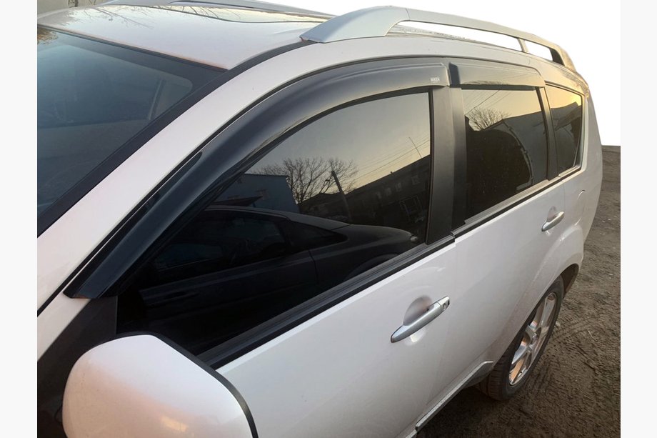 Mitsubishi Outlander 2006–2012 Raamwindschermen (4 stuks, Niken) Image