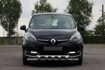 Renault Scenic/Grand 2009–2016 Voorste bullbar ST015 (RVS) foto 3