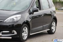 Renault Scenic/Grand 2009–2016 Sidebars BB001 (2 stuks, RVS) 60 mm foto 3