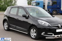 Renault Scenic/Grand 2009–2016 Sidebars BB001 (2 stuks, RVS) 60 mm foto 2