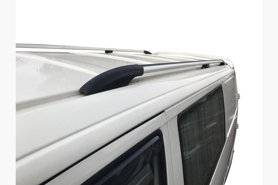 Volkswagen T4 Transporter 1990–2003 Chromen dakrails DORA (metalen bevestiging) Alleen voor korte wielbasis Image
