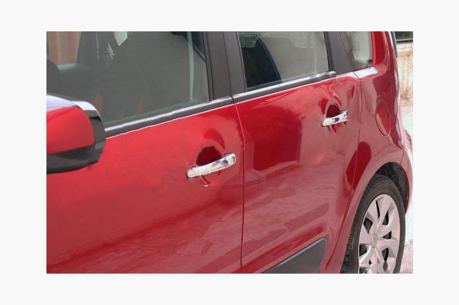 Citroen C-3 Picasso 2010–2017 RVS deurgreep covers (4 stuks) OmsaLine - Italiaans roestvrij staal Foto 8