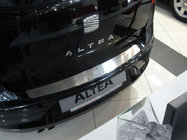 Seat Altea 2004–2015 RVS achterbumperbeschermer Nataniko (standaard) foto 1