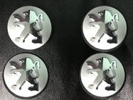 Peugeot 107 2005–2014 Naafkappen voor titanium velgen 60/57 mm Original-style (set van 4) foto 1