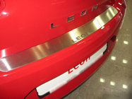 Seat Leon 2005–2012 Achterbumperbeschermer Natanika (RVS) foto 1
