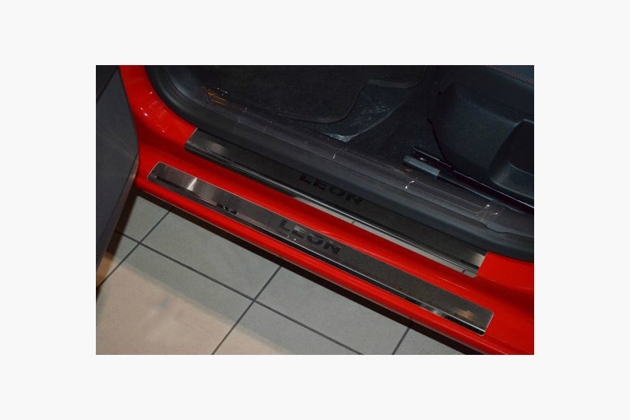 Seat Leon 2013–2020 Nataniko instaplijsten (8-delig, RVS) Image