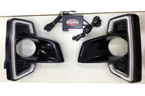 Toyota Hilux 2015– LED mistlampgrille (2 stuks) foto 1