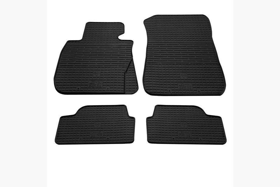 BMW 1 Serie E81/E82/E87/E88 2004–2011 Rubberen automatten (4-delig, Stingray Premium) Image