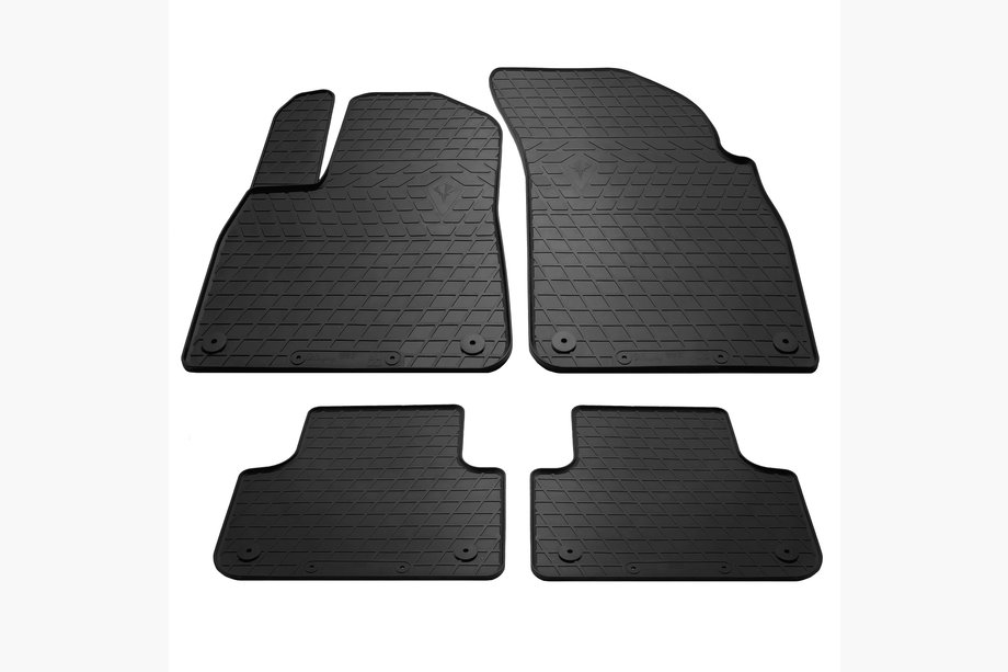 Audi Q7 2015–2026 Rubberen automatten (4-delig, Stingray Premium) Image