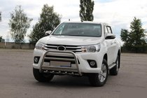 Toyota Hilux 2015– Frontbescherming WT010 (RVS) foto 2