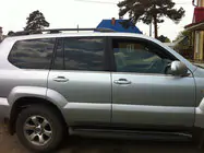 Toyota Land Cruiser Prado 120 2002–2009 Buitenste raamomlijsting (6 stuks, RVS) foto 4