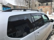 Toyota Land Cruiser Prado 120 2002–2009 Zwarte Turkse dakrails Kunststof voetjes foto 3