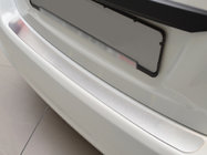 Toyota Yaris 2010–2020 RVS achterbumper beschermlijst Natanika foto 1