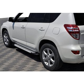 Side steps Allmond Grey (set van 2, aluminium)