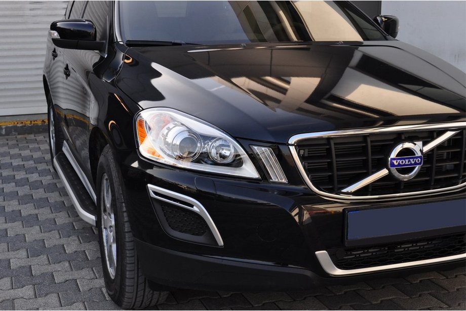 Volvo XC60 2009–2017 Fullmond side steps (2 stuks, aluminium) Image
