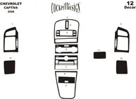 Chevrolet Captiva 2006–2019 Dashboard sierlijsten (Meric) Aluminium foto 3