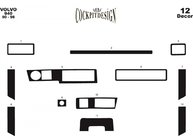 Volvo 940/960 1990–1997 Dashboard sierlijsten foto 2