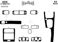 Volvo V70 1997–2000 Dashboard sierlijsten Aluminium foto 5