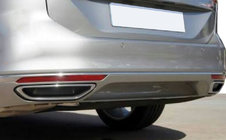Volkswagen Passat B8 2015–2023 Sierstukken uitlaatimitatie SD/SW (2015-2018, 2 stuks, RVS) Carmos - Turks staal foto 4