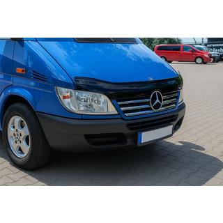 Chroom sierstrips voor de rand van de radiateurgrille (2002-2006, 5-delig, RVS) foto 1