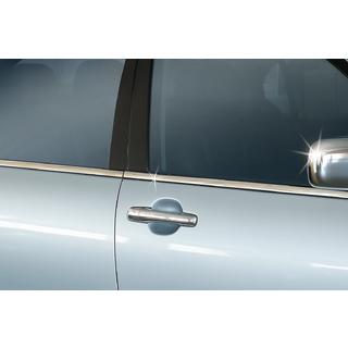 Buitenste raamlijstenset (4-delig, RVS) Mitsubishi Lancer 9 2004–2008 foto 3