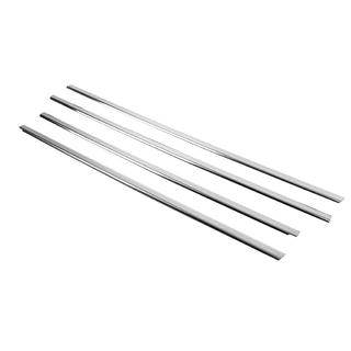 Buitenste raamlijstenset (4-delig, RVS) Mitsubishi Lancer 9 2004–2008 foto 4