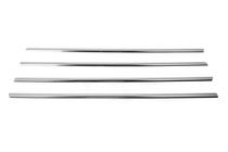Mitsubishi Lancer X 2008– Buitenste raamlijstomlijsting RVS (set 4 stuks) Carmos - Turks staal foto 4