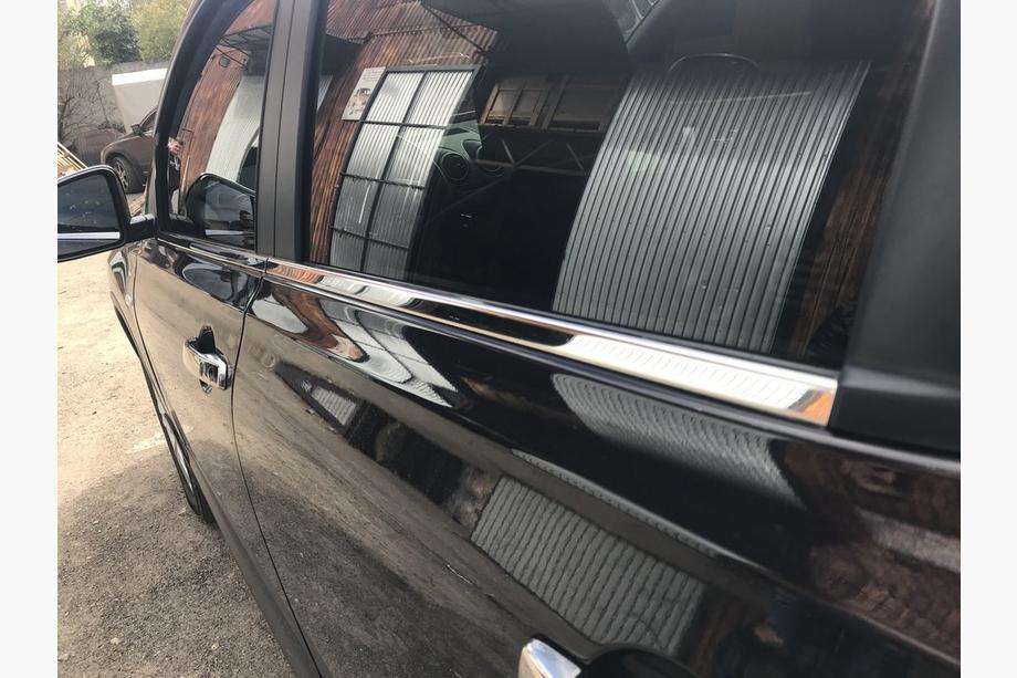 Nissan Qashqai 2007–2010 Buitenste raamlijstenset (4-delig, RVS) Standaard basis, Carmos - Turks staal Foto 3