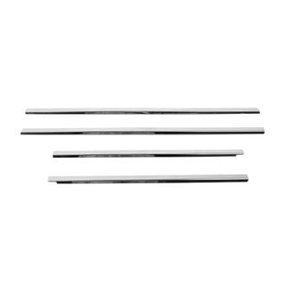 Buitenste raamlijstomlijsting RVS (set 4 stuks) Nissan NP300 1999–2015 foto 2