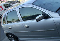 Opel Corsa C 2000–2006 Deur sierlijst (set 4 stuks, RVS) foto 1