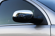 Opel Corsa C 2000–2006 RVS spiegelkappen (2 stuks) foto 2