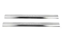 Opel Astra G Classic 1998–2012 Omsa instaplijsten (RVS) foto 2
