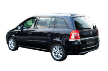 Opel Zafira B 2005–2011 Exterieur raamomlijsting (8-delig, RVS) OmsaLine - Italiaans roestvrij staal foto 1